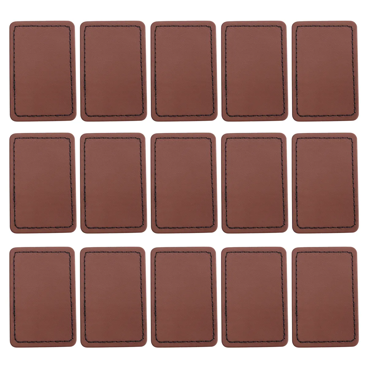 90Pcs Laser Engraving Blanks, Blank Leather Patch for Hat