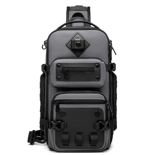 High Capacity Waterproof Sports Bag-Grey