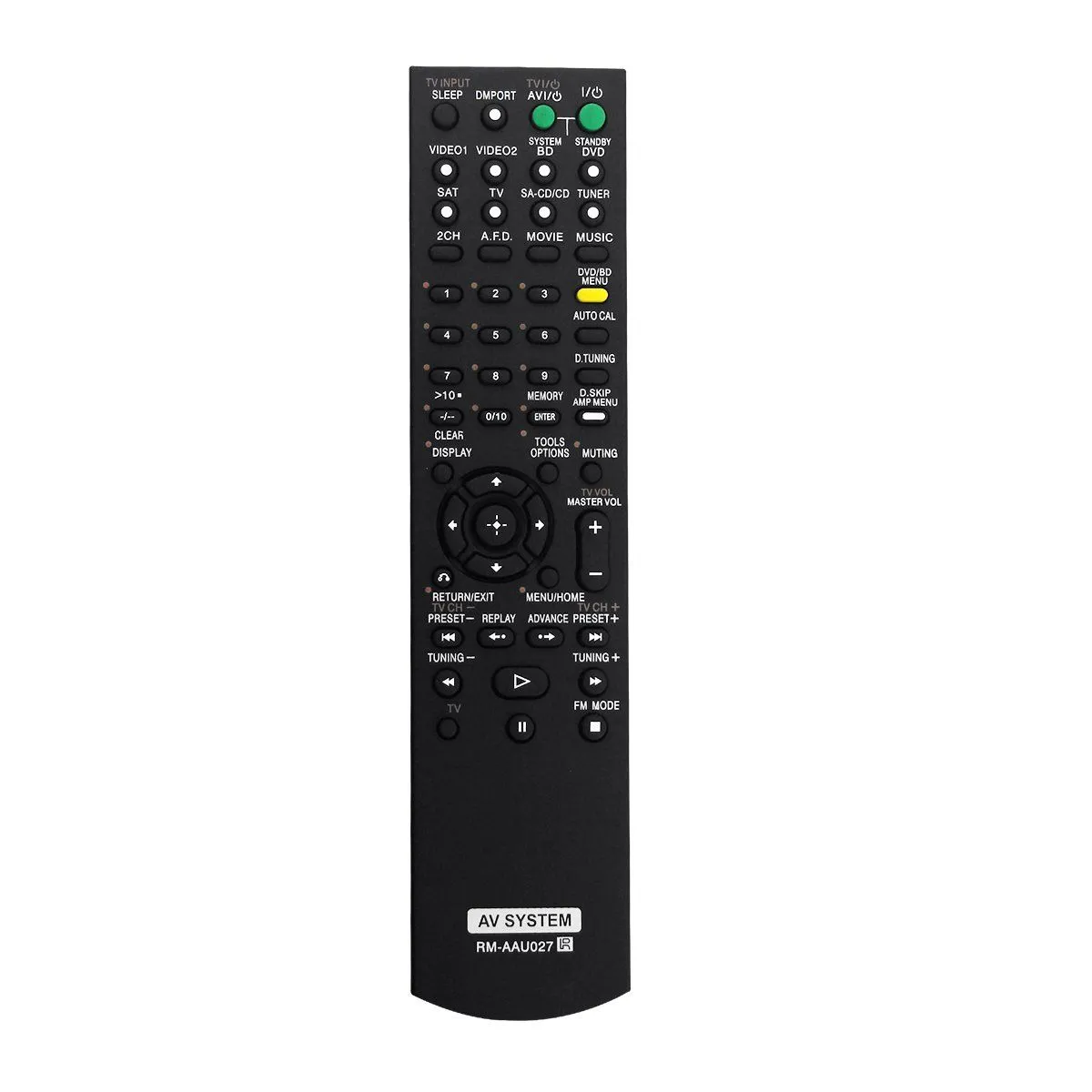 Replace -AAU027 Remote for Home Theatre System