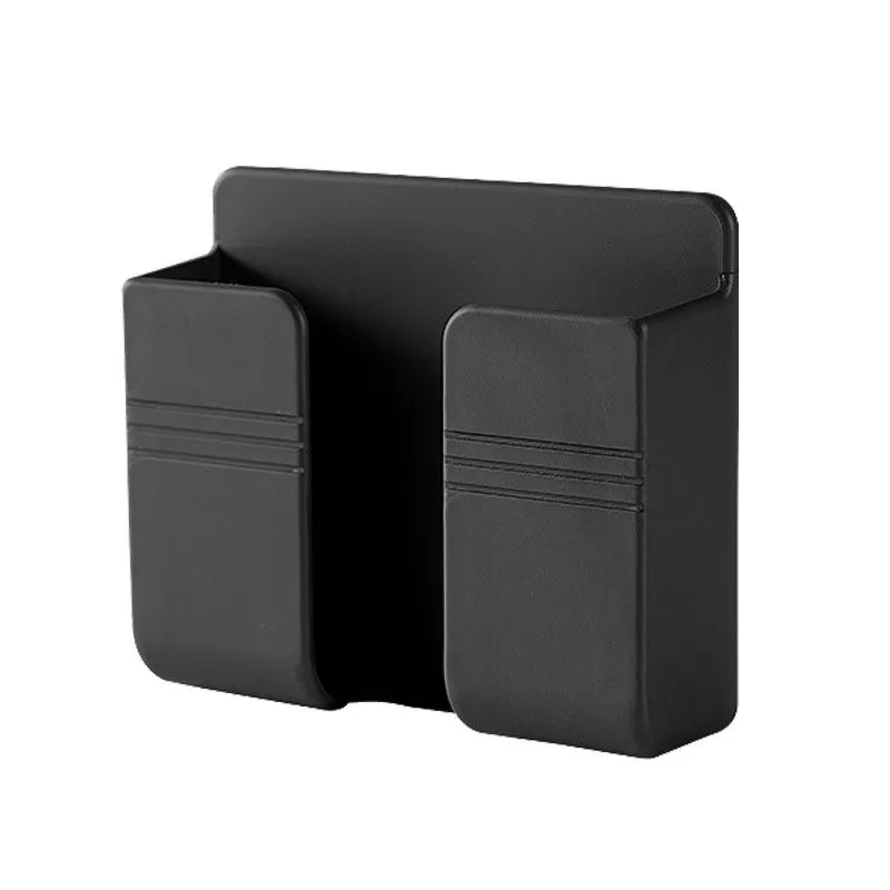 Phone Wall Holder and Charging Dock Compatible with iPhone Xiaomi - 1PC Black