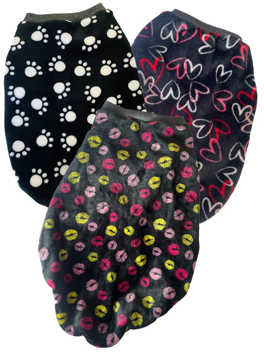Large Size Set of 3 Dog Coats