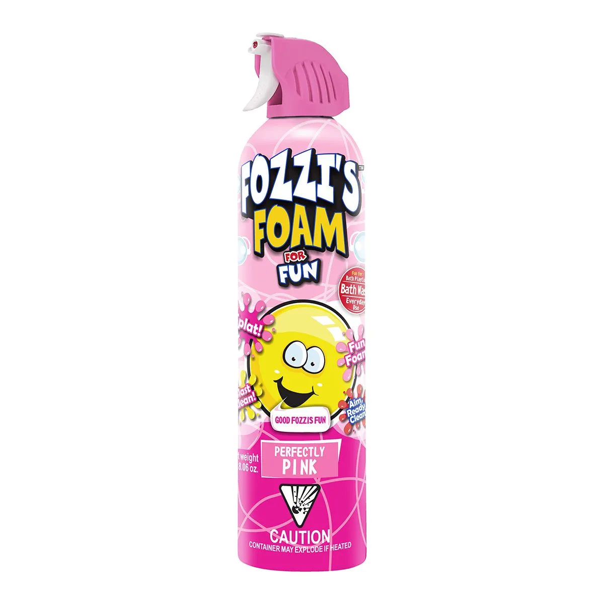 Fozzis Foam For Fun Perfectly Pink 550Ml - 2 Pack