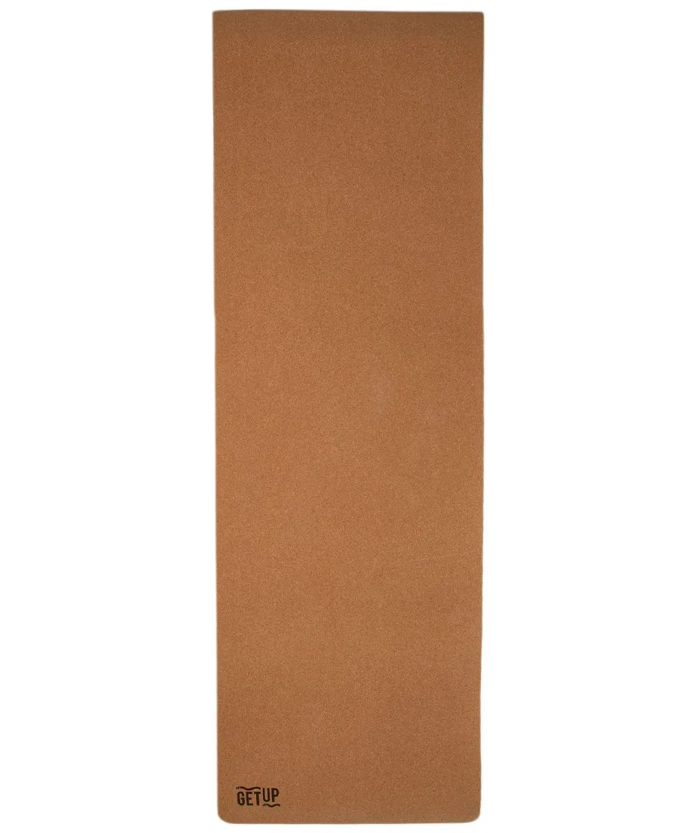 GetUp 5mm Cork Yoga Mat - Purple