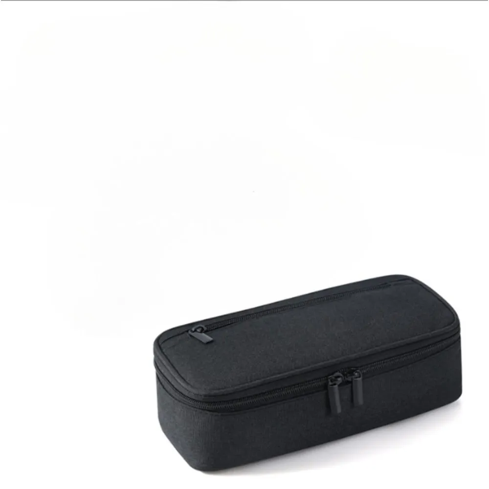 Large Pencil Case, Big Capacity Pencil Pouch Stationery Pen Bag - Black