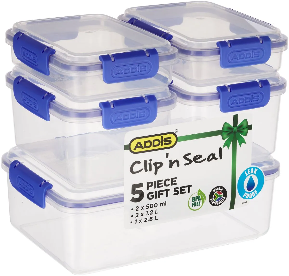 Addis - Clip 'n Seal - 5 Piece Set