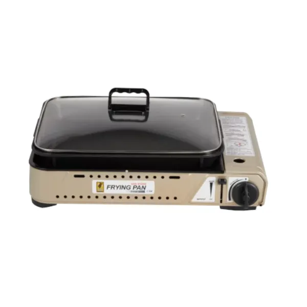 Bush Baby Gas Stove & Grill Frypan Butane with a Portable Carry Case