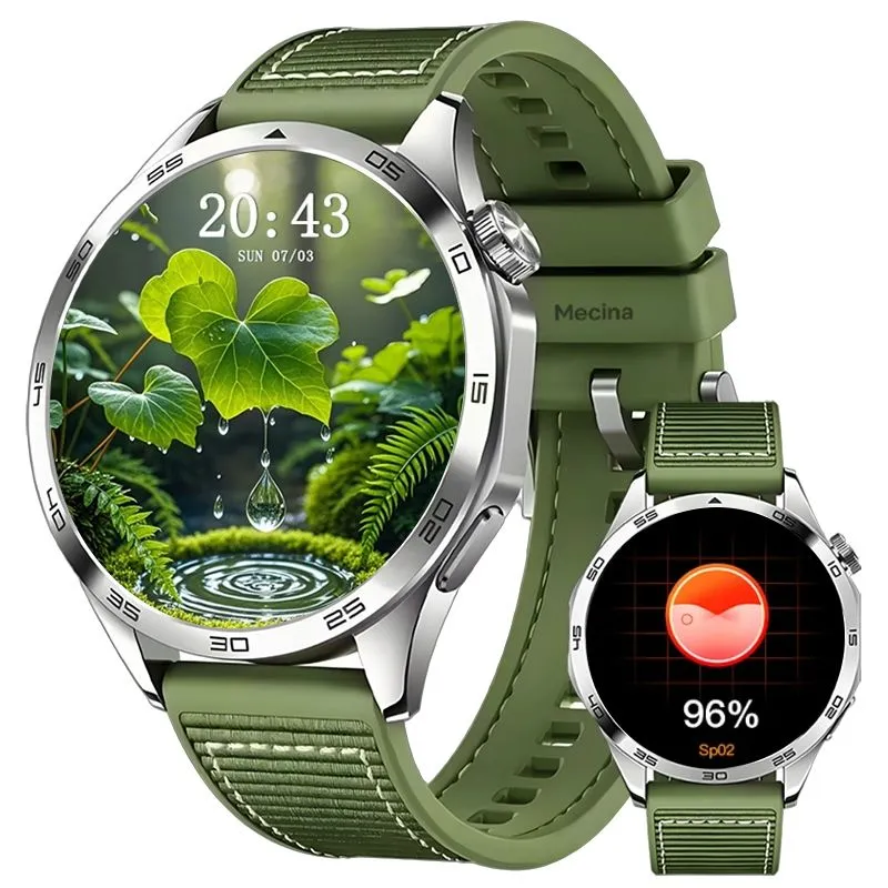 Mecina Green Smart Watch-Fitness Tracker with Activity & Sleep Monitoring