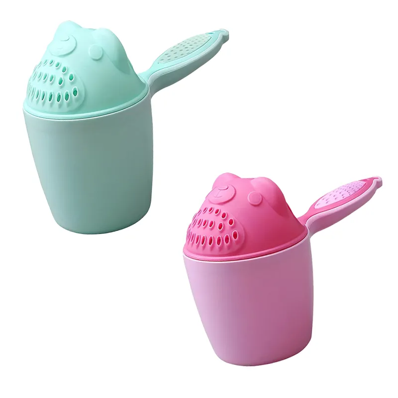 2 Pieces Baby Shampoo Rinse Cup Bath Shower Outlet Design