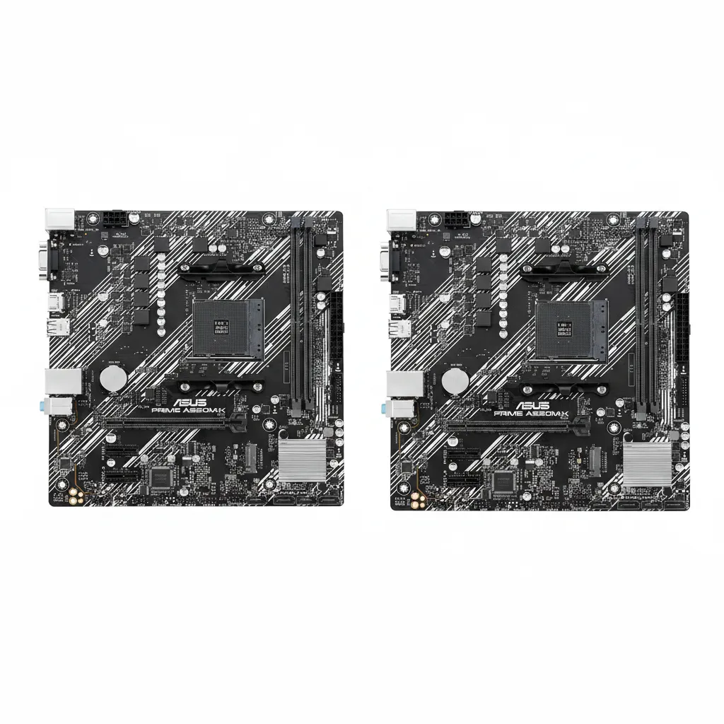 Prime A520M-K AMD AM4 Micro ATX Motherboard for Ryzen Processors - 2 Pack