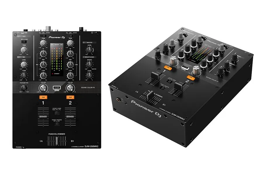 Pioneer DJ DJM-250MK2 2-Channel DJ Mixer