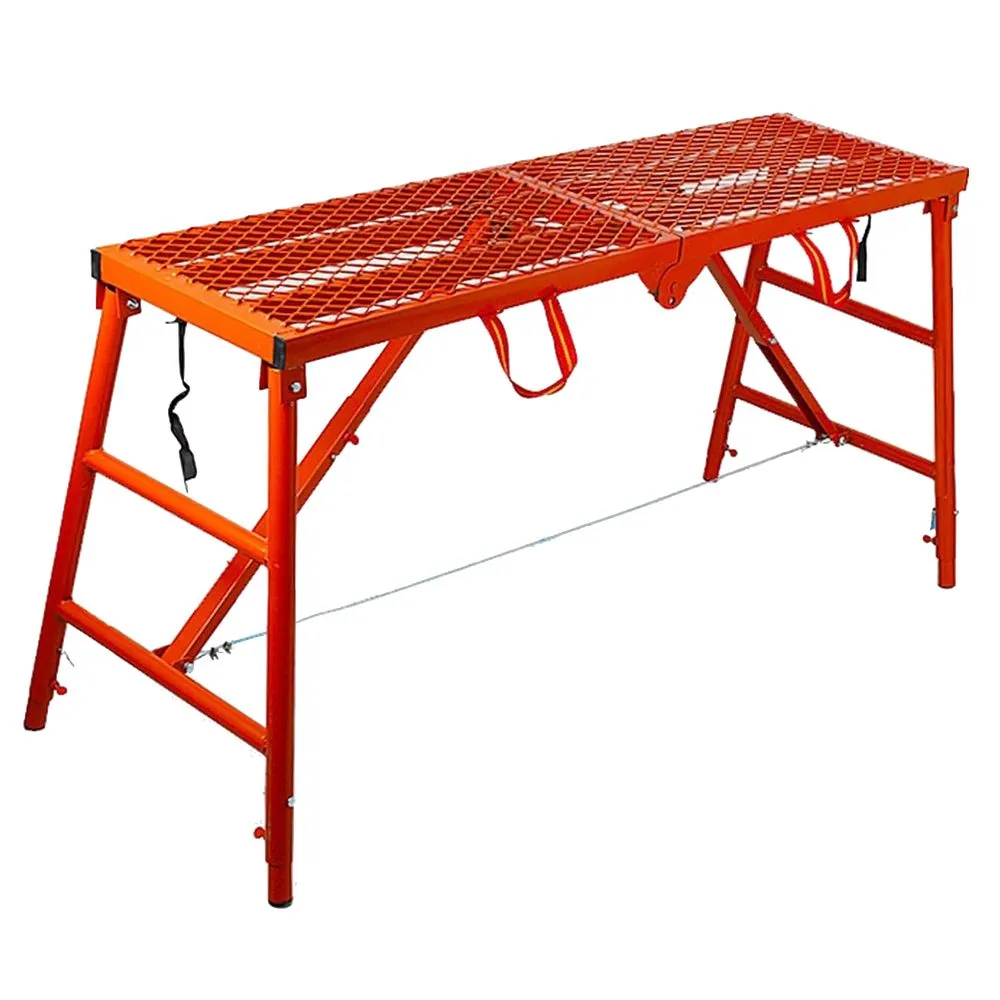 Tool Heavy Duty Portable Adjustable Scaffolding Platform -120cm