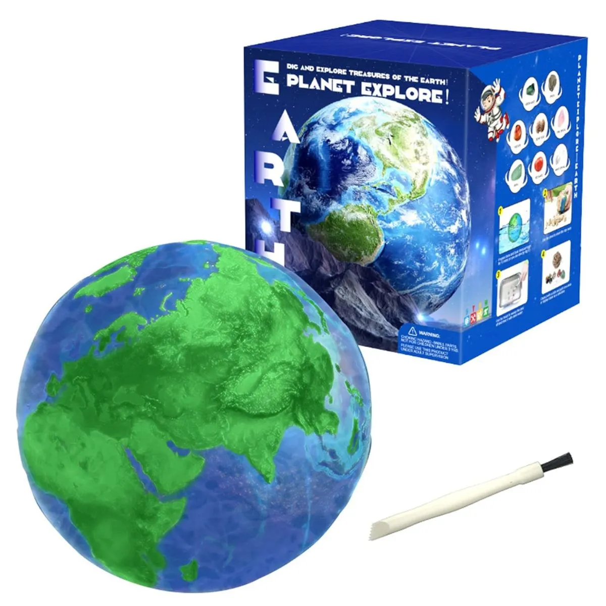 8 Gemstone Excavation Dig Kit Discovery Geographic Gemstone Planet Science