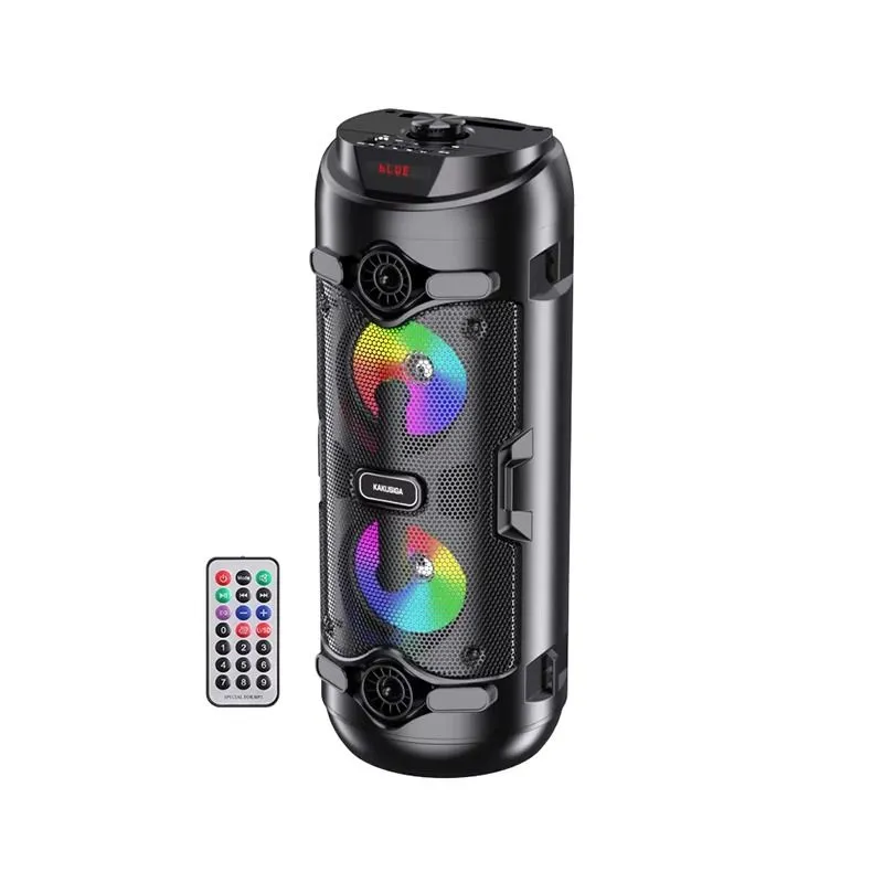 Rocksonic Lit X2 Portable Bluetooth Speaker with Mic and Remote