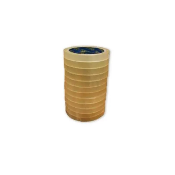 Clear Tape 12mm x 33m - Transparent (Pack of 12)