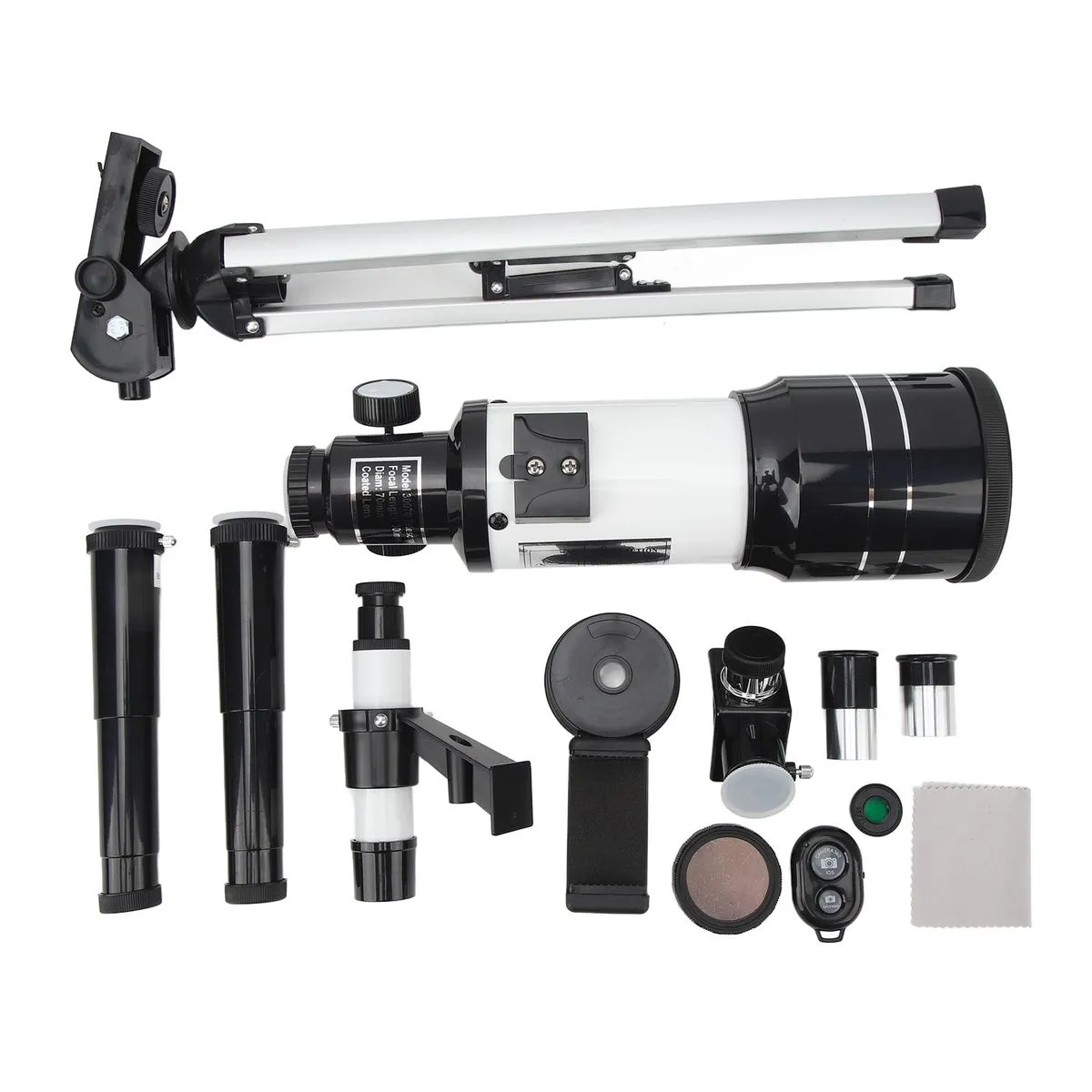Refractor Telescope with Tripod & Phone Holder for Kids- 70mm