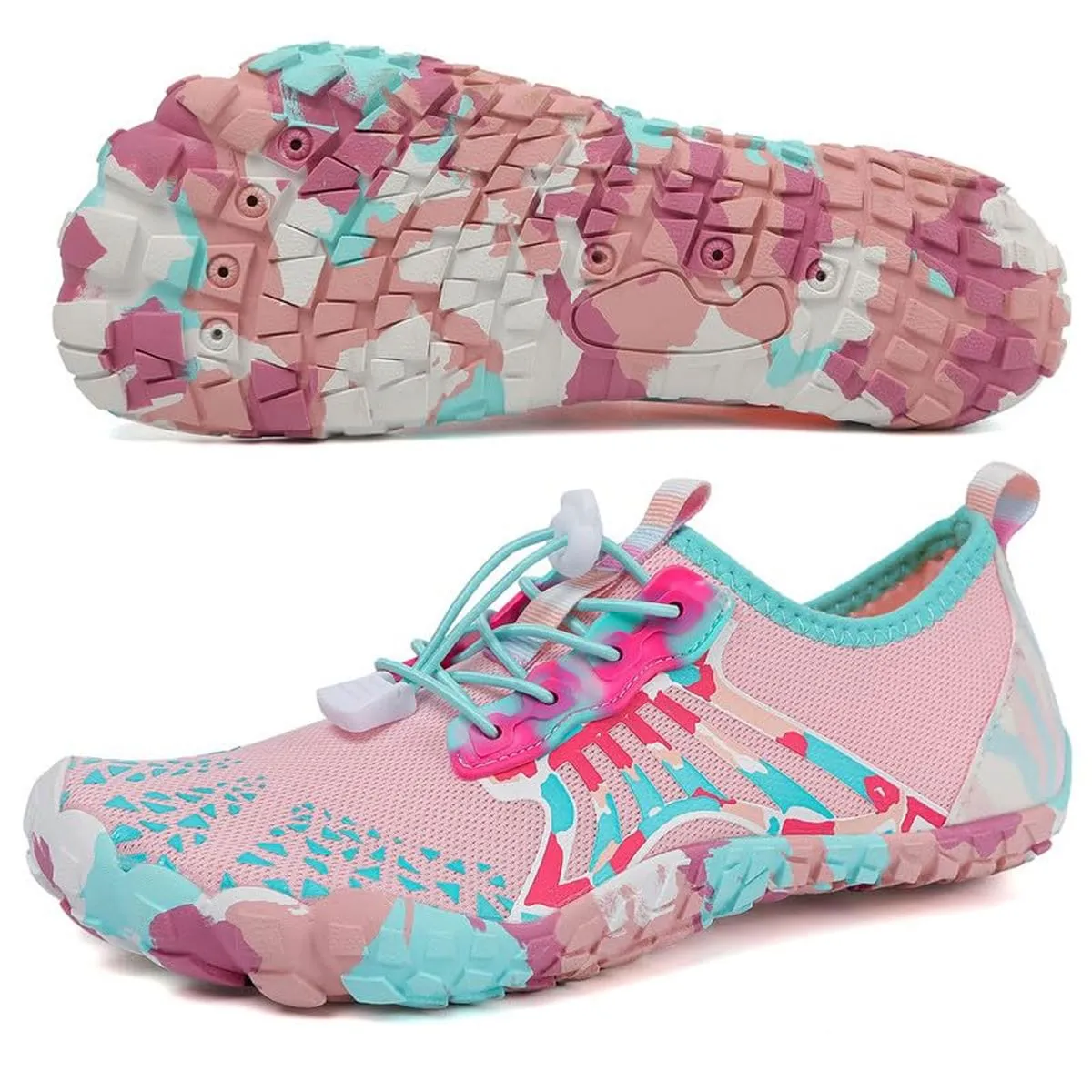 Quick-Dry Water Shoes for Men & Women -Barefoot Aqua Shoes for Beach & Pool