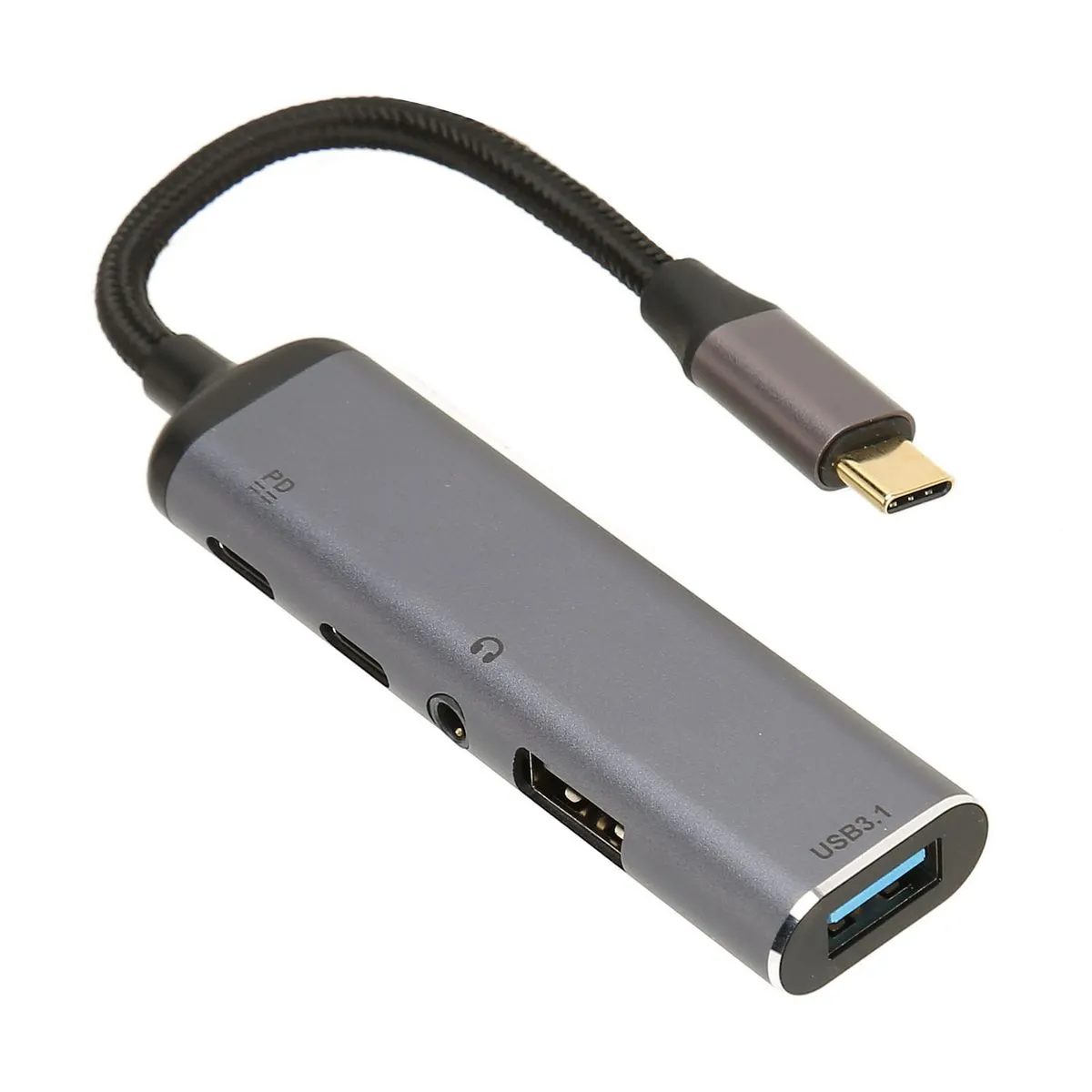 USB-C Docking Station, 100W PD, USB3.1, Audio, All-in-One Hub