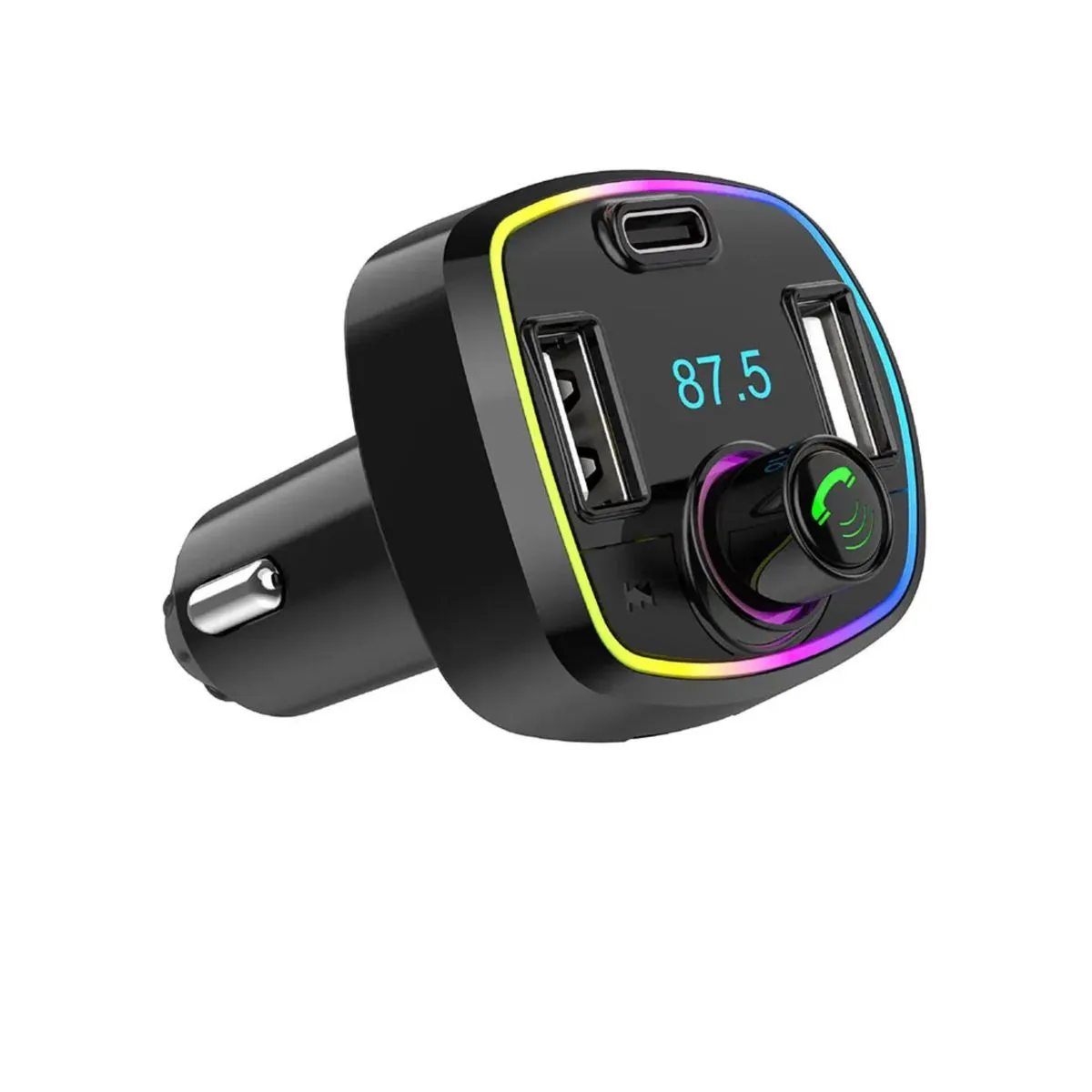 Wireless Car MP3 Player & Fast Charger with Handsfree BT Kit