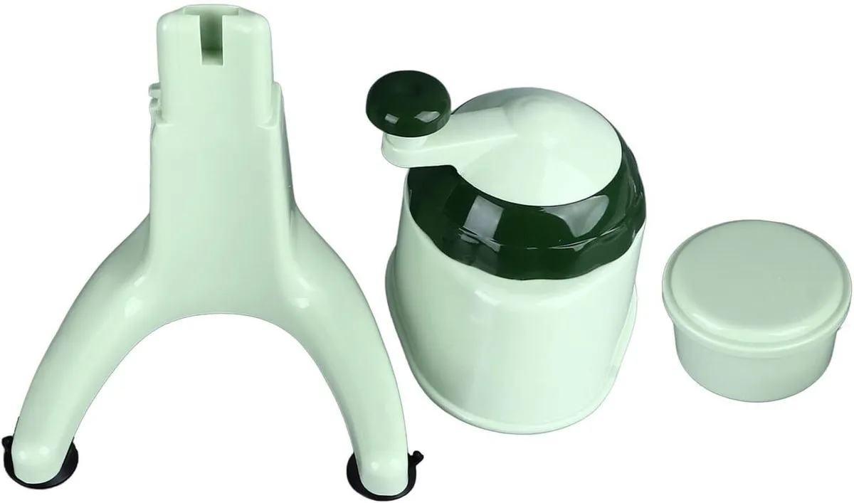 Manual Shaved Machine Hand Crank Snow Cone Maker Portable Crusher