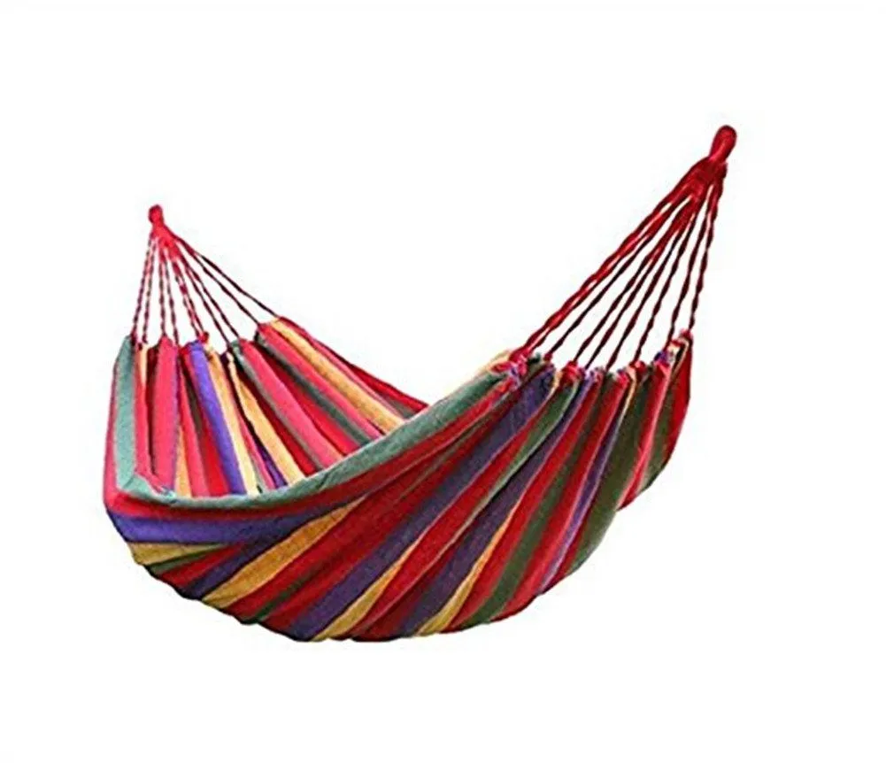 Cotton Heavy Hammock - Rainbow Color