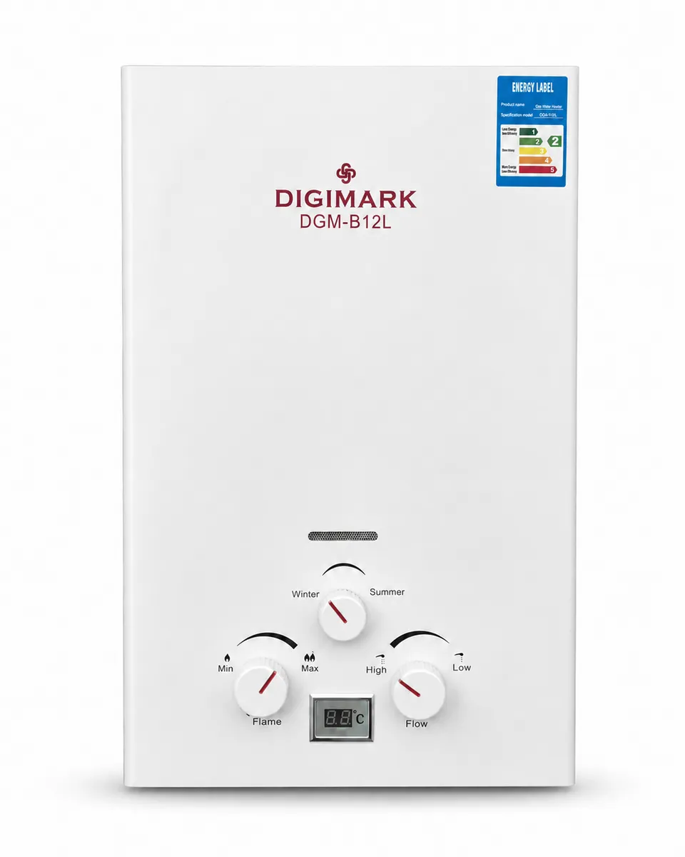 Digimark 12L Gas Geyser/Gas Water Heater