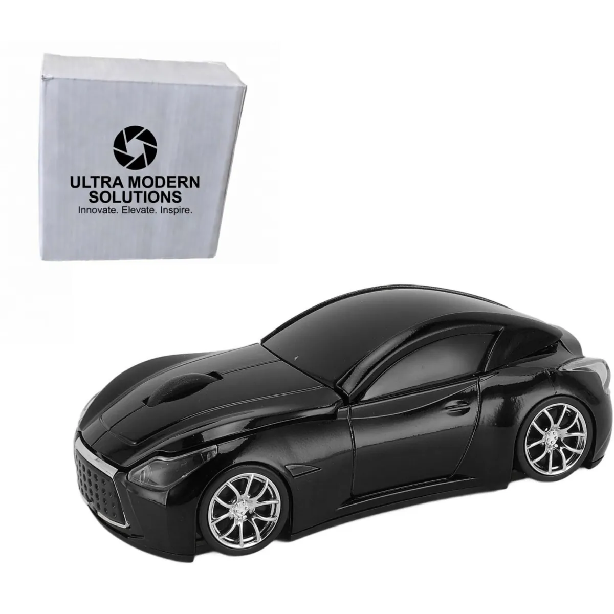 Wireless Mouse Computer Laptop Desktop Gaming Mouse With USB Receiver - Black