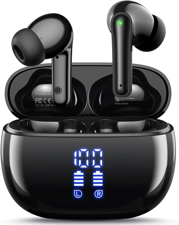 Super long-lasting wireless in-ear Bluetooth headphones