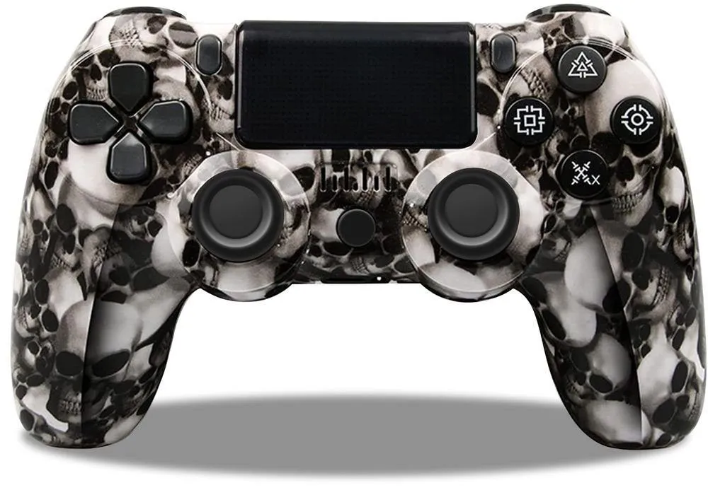 Wireless PS4 ControllerBluetooth Gamepad Compatible with PlayStation 4 Death (Generic)
