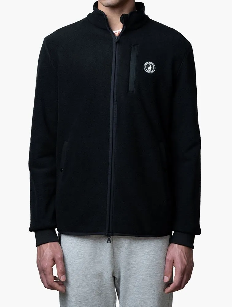 Polo Black Sport Long Sleeve Polar Fleece Jacket