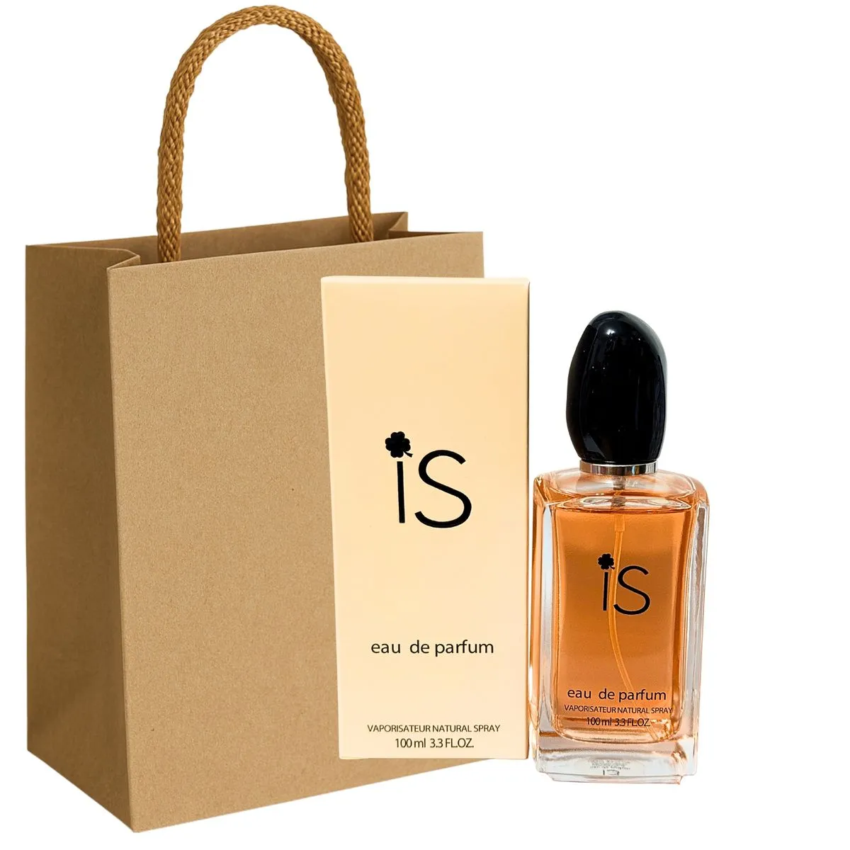 IS Black Edition for Women | 100ml Eau de Parfum with Gift Bag COMBO