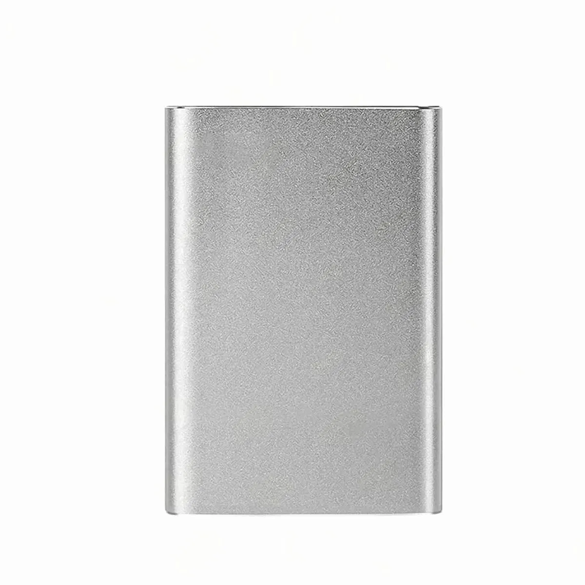 1TB Portable External HDD, USB 3.1 Type-C, Metal Casing - Silver