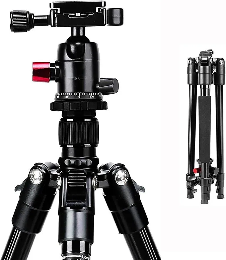 Multi-Function Tripod & Monopod Combo With 360 Horizontal Ball Head M6