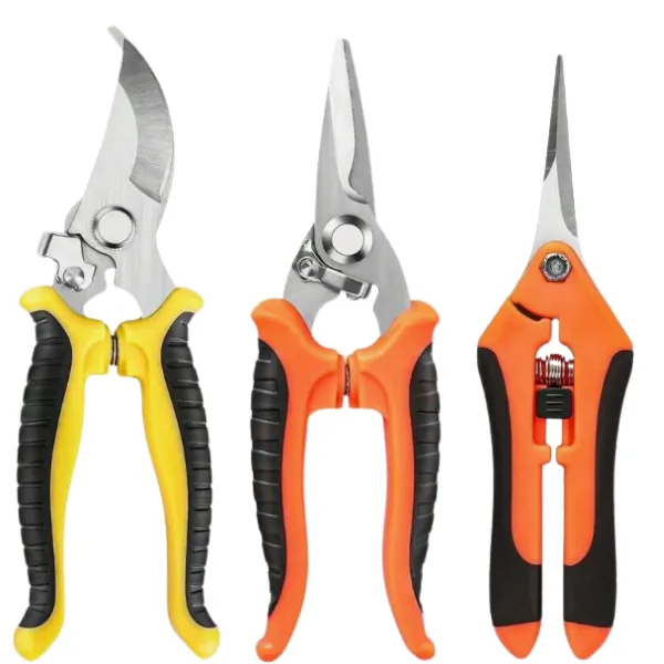 3 Pairs Professional Garden Pruning Shears Set