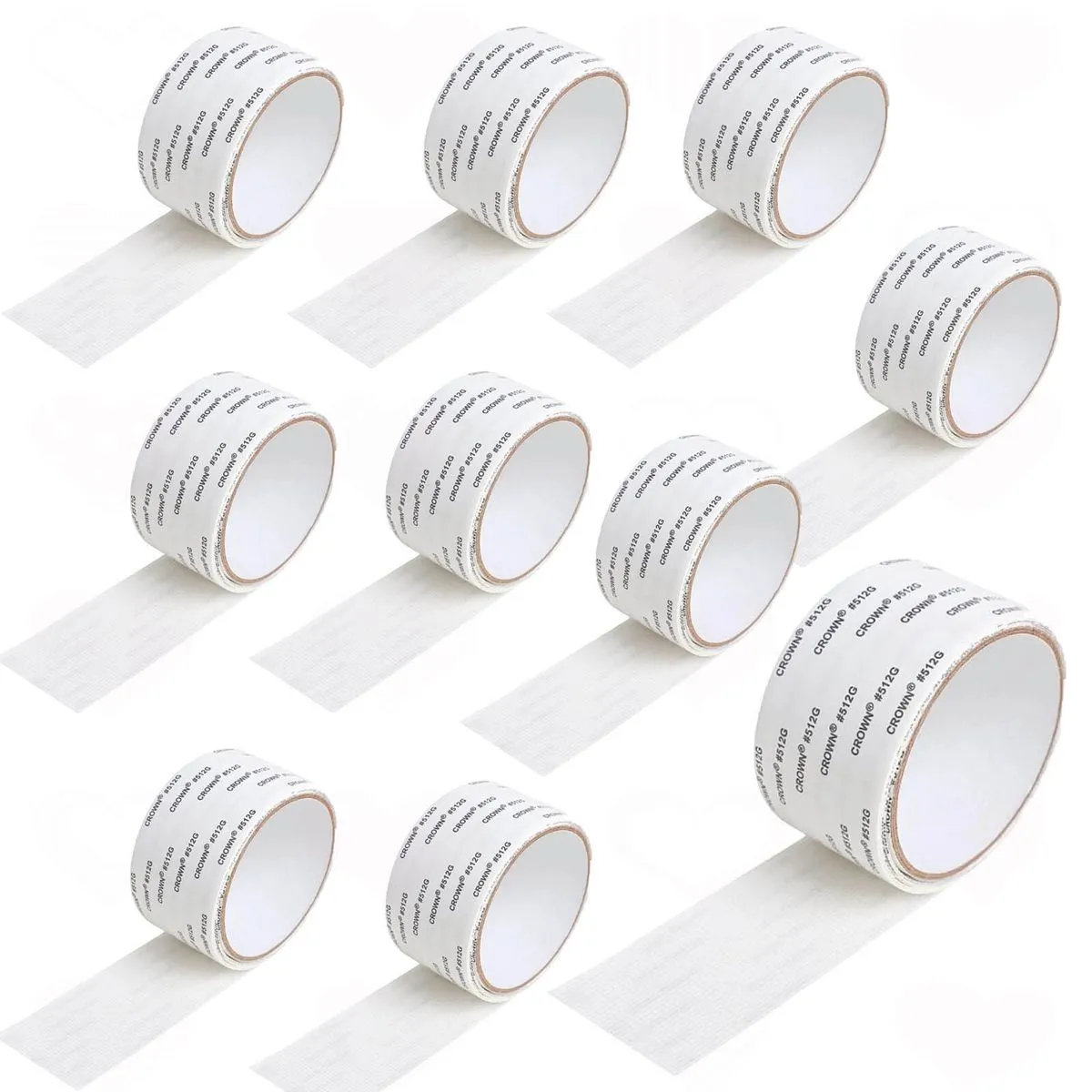 10PCS Strong Adhesive Window Screen Repair Tape Self-Adhesive Mesh Patch