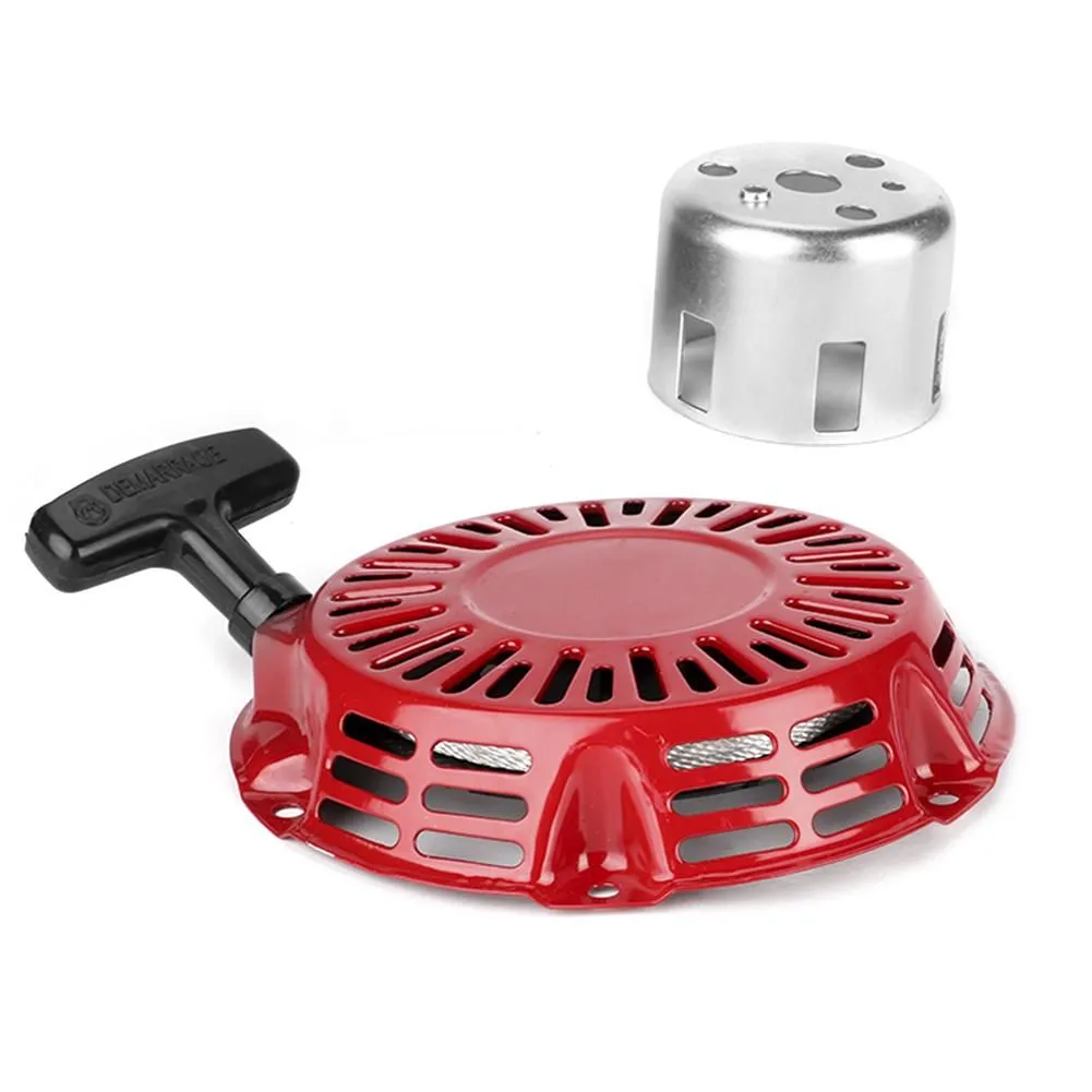 Recoil Pull Starter Compatible with Honda GX200 GX160 GX120 Red