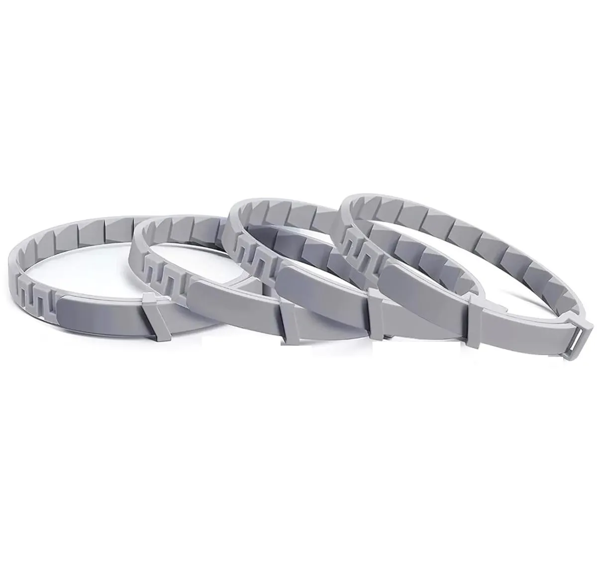 4 Pack 62cm Calming and Anxiety Collar For Dog With Pheromones - Grey