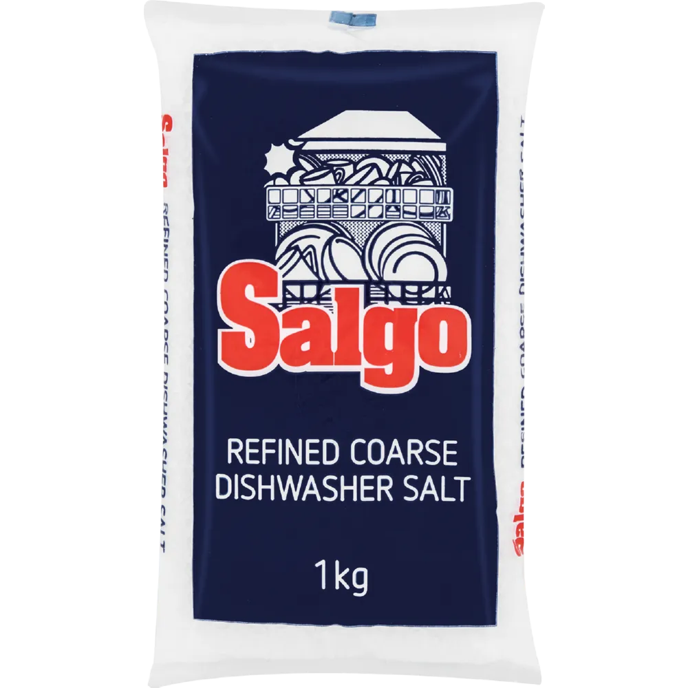 Salgo Refined Coarse Dishwasher Salt 4 x 1kg