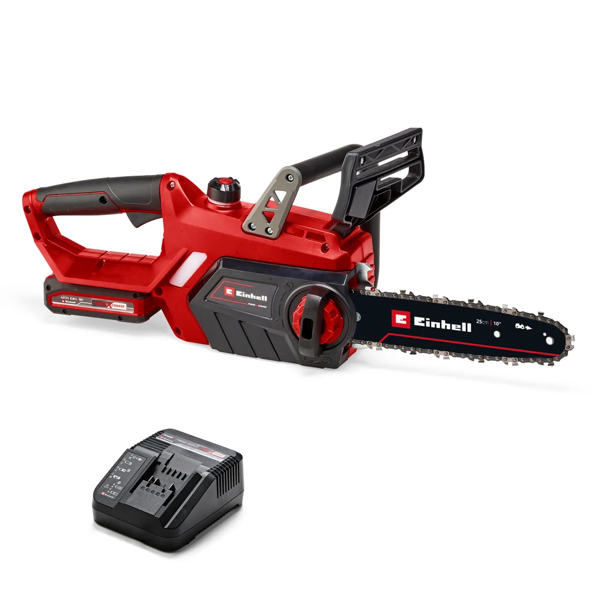 EINHELL - Cordless Chain Saw GE-LC 18/25-1 Li Kit (1x3,0Ah)