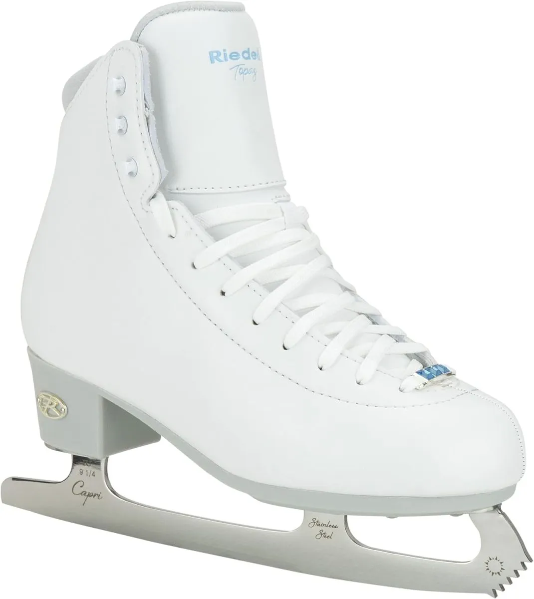 Riedell Topaz Ice Skates White