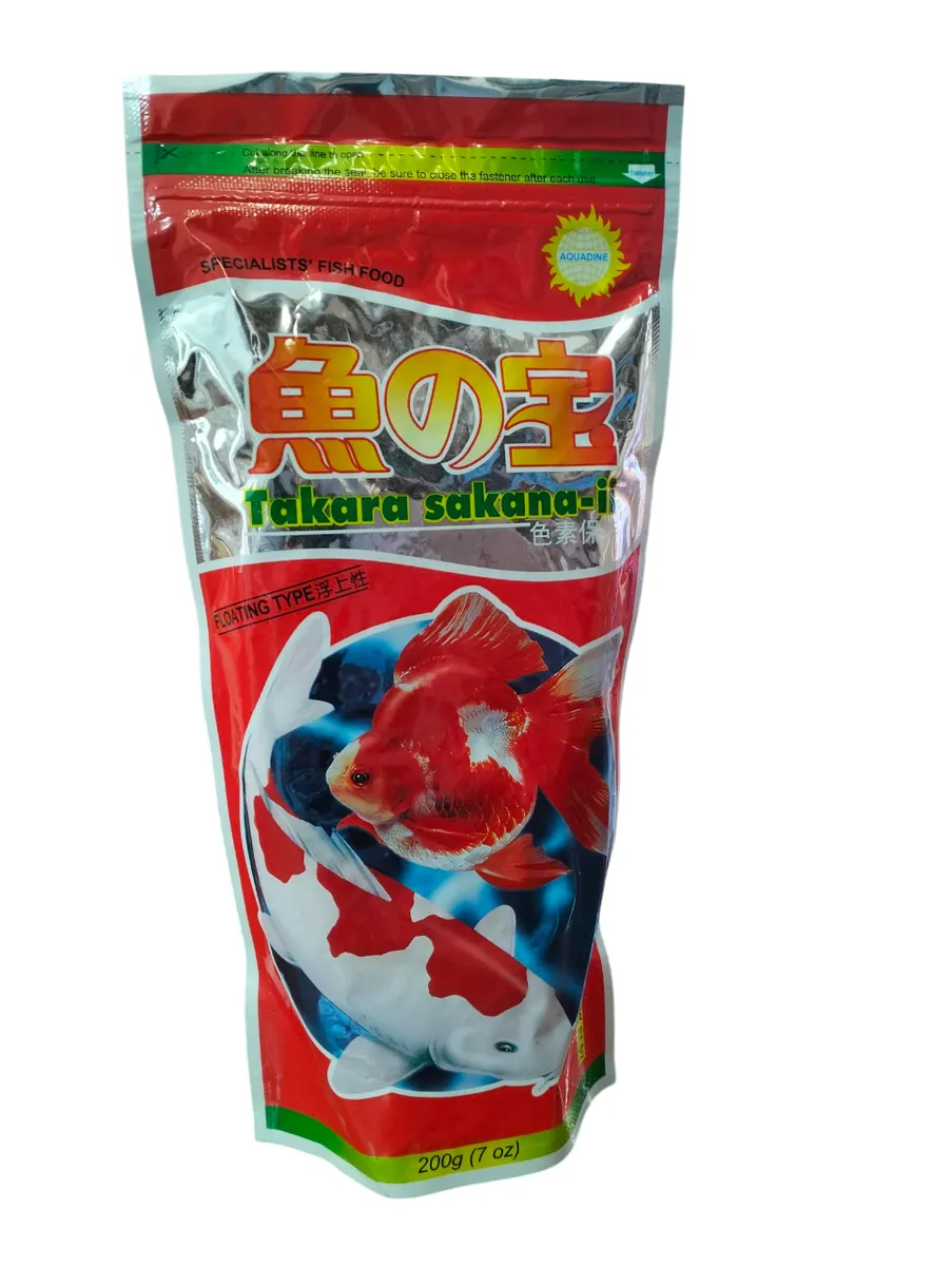 Takara Koi Food - Pond Pellets - 200g Baby