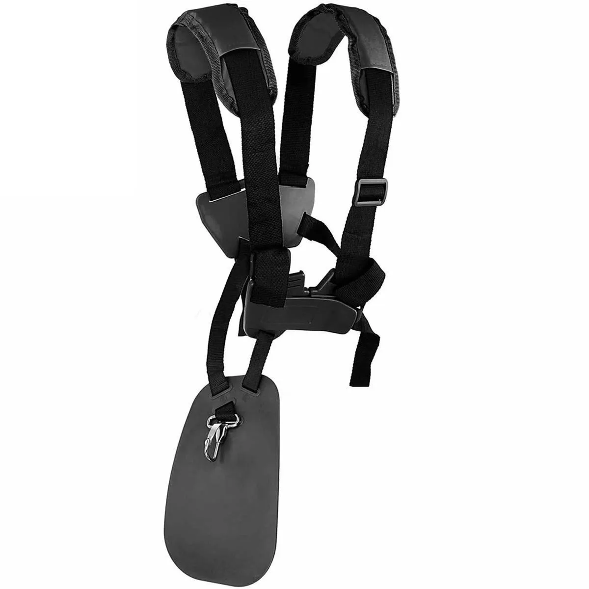 Grass Trimmer Harness Strap/Lawn Mower Nylon Belt/GardenTrimmer Attachment - Black