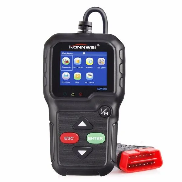 KW680 OBD2 Automotive Diagnostic Scanner Tool
