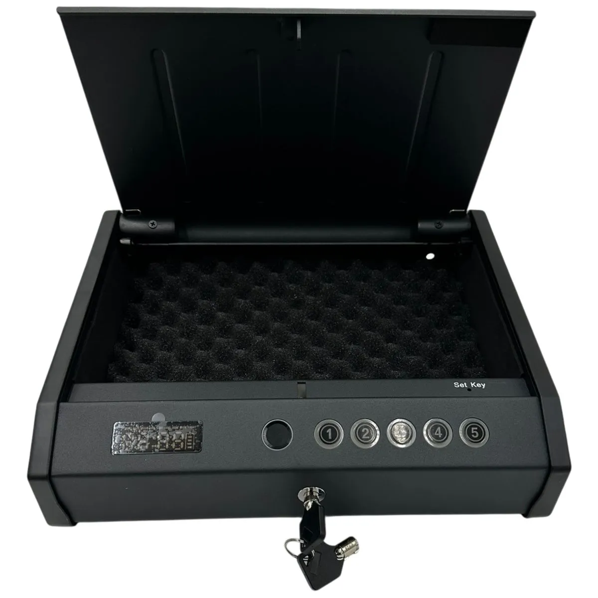 Biometric Firearm Safe with Fingerprint Access, Keypad & LCD Display