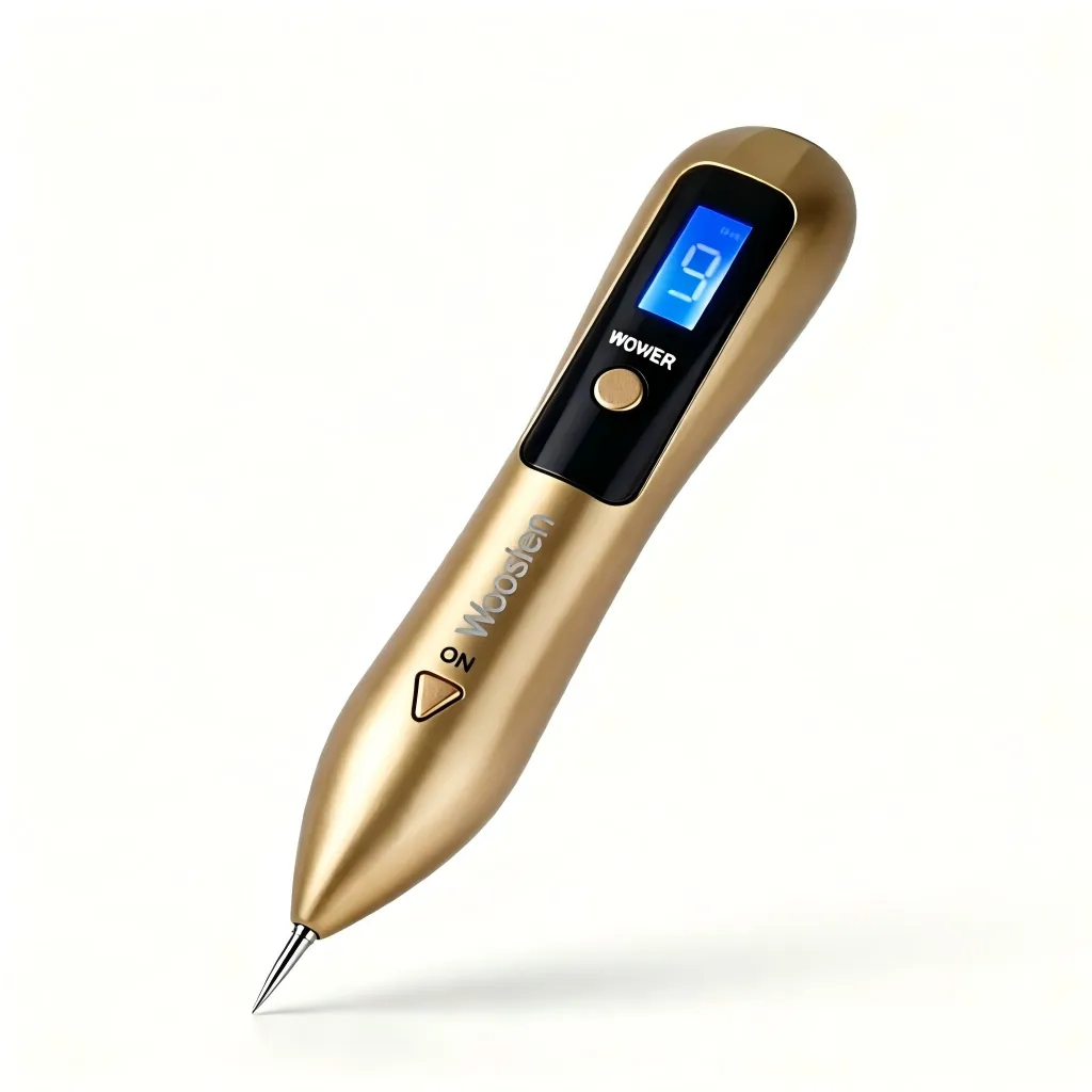 Woosien 9 Level LCD Plasma Mole Freckle Tattoo Remover Pen