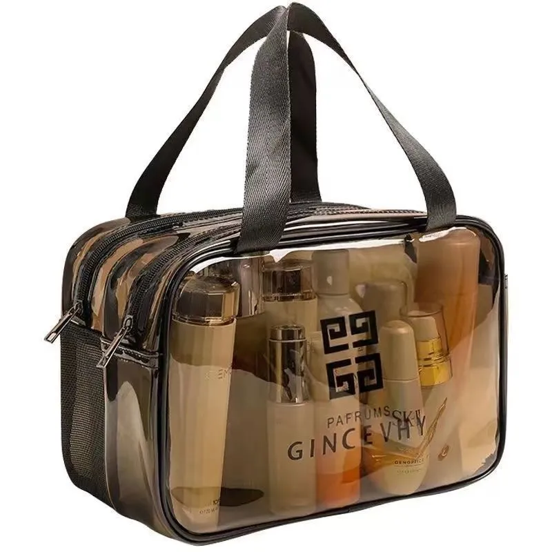 Large Capacity Dry and Wet Separation Cosmetic Bag and Bath Bag