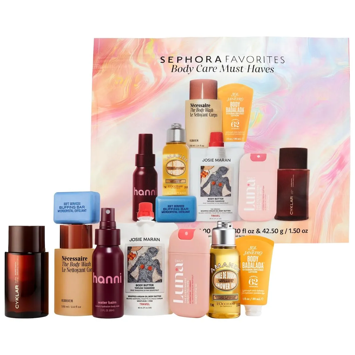 Sephora Favorites 
Body Care Must-Haves Set