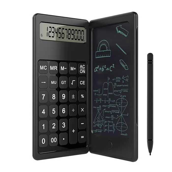 Calculator Foldable Doodle Pad Calculators kids calculator with Writing GD