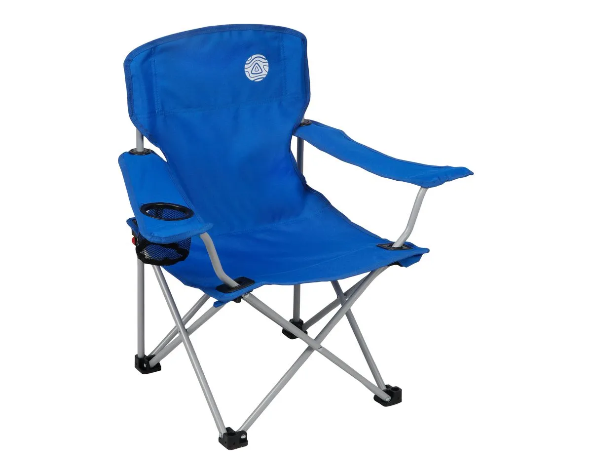 Campground Kids Camping Chair- 60kg - Blue