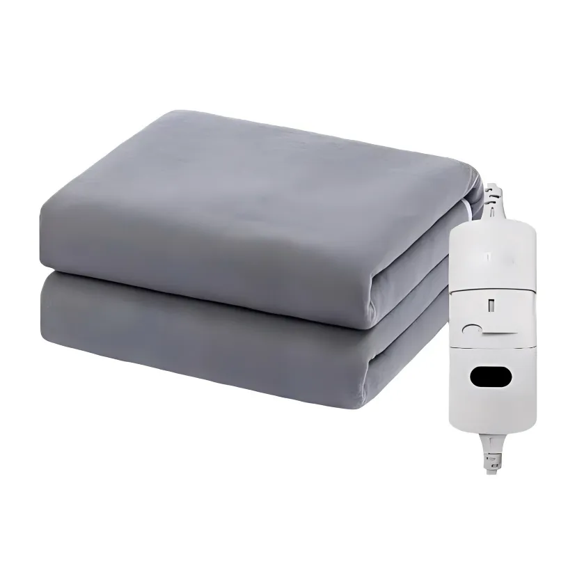 Electric Blanket Thicker Automatic Thermostat Electric Heating Blanket - Grey