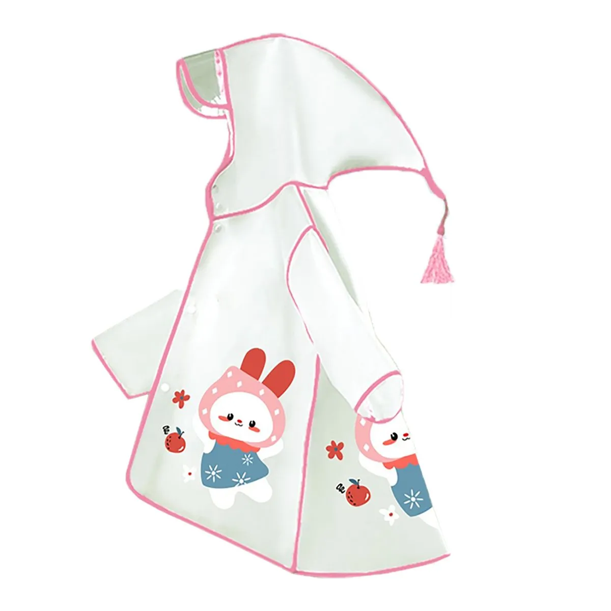 Toddler Hoodie Rain Jacket Baby Cartoon Raincoat Waterproof Children Poncho